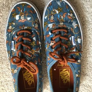 Authentic vansxpixar toy story woody sz 6.5